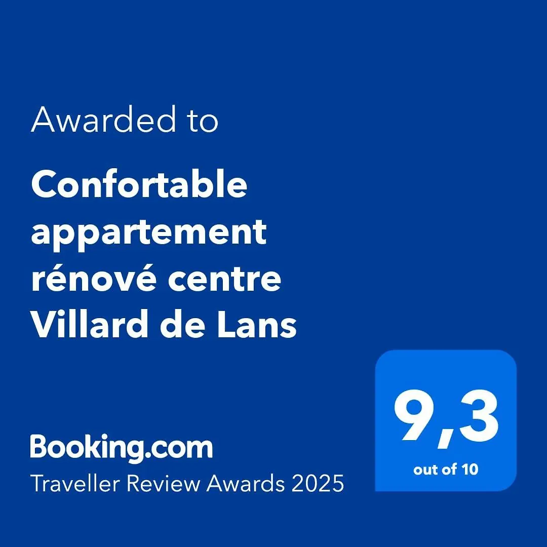 Confortable Appartement Renove Centre Villard De Lans Apartment Villard-de-Lans